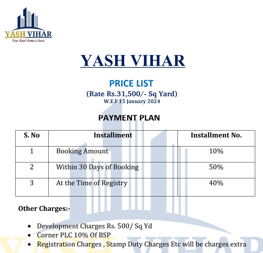 Sunshine City-2 Brochure